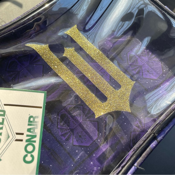 Wicked Purple Double Zip Organizer - Makeup Bag, Travel Cosmetic Bag - Picture 10 of 10